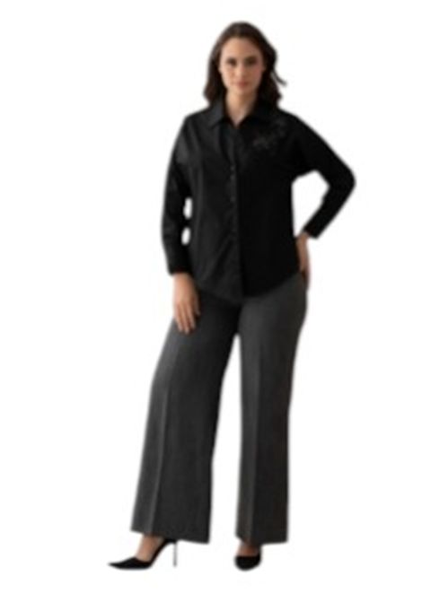 SHIRT WITH APPLICATION ON THE SHOULDER OLTRETEMPO | shirts | OT5976/03005