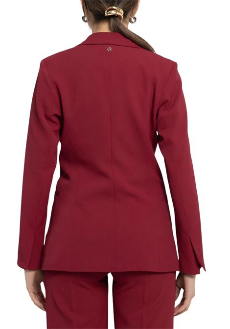 Tailleur con giacca doppiopetto e pantalone palazzo VALENTINA RIO | Tailleur | V8186/V3273575