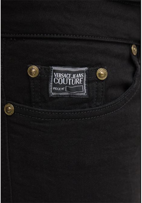 plain skinny jeans  VERSACE JEANS COUTURE | Trousers | 79GAB5K0 CDW00909