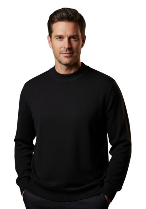 Maglia mezzo collo tinta unita MASQ | Maglie | M5625 5004900