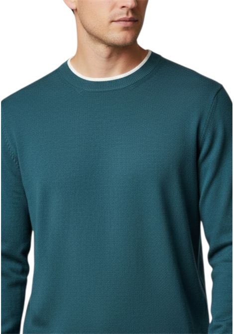 maglia girocollo con bordi a contrasto MASQ | Maglie | M5625 66605110