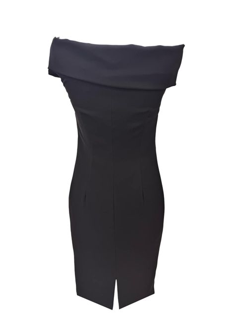 Abito a tubino scollo a barca MISS MAX | Abiti | E6252ABNERO