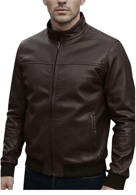 Leather Jacket MILESTONE | jackets | GILBERTO2