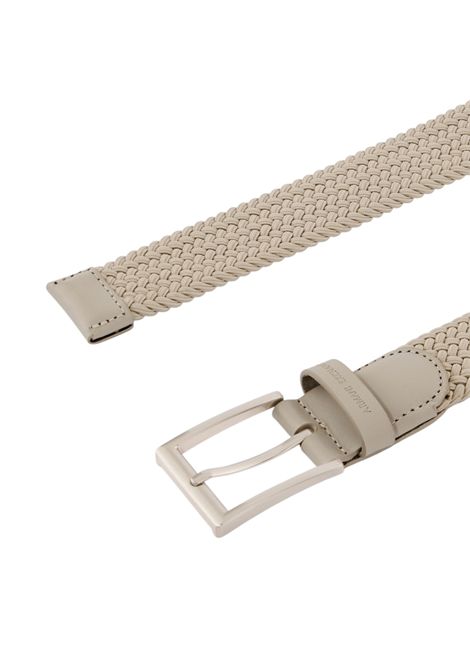 Cintura in Pelle Liscia con Fibbia Rettangolare ARMANI EXCHANGE | Cinture | 951369 3R863U1148