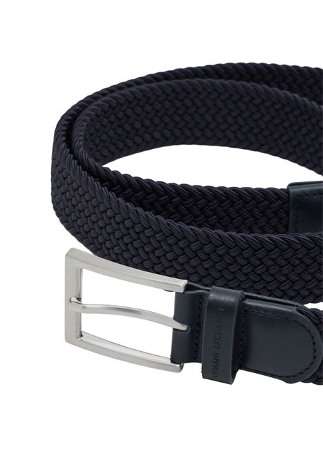Cintura in Pelle con Fibbia Rettangolare ARMANI EXCHANGE | Cinture | 951369 3R863UB101