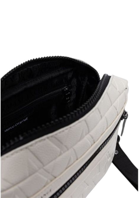 Clutch bag with embossed logo across the entire surface ARMANI EXCHANGE | Beauty Case | XM001272 AF12133U1074
