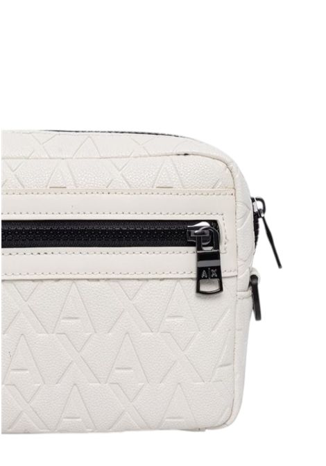 Clutch bag with embossed logo across the entire surface ARMANI EXCHANGE | Beauty Case | XM001272 AF12133U1074