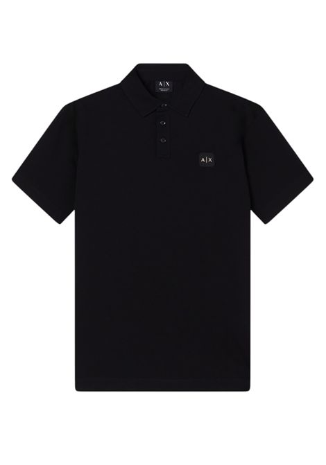 Cotton polo shirt with logo ARMANI EXCHANGE | polo shirts | XM002232 AF10364UC001