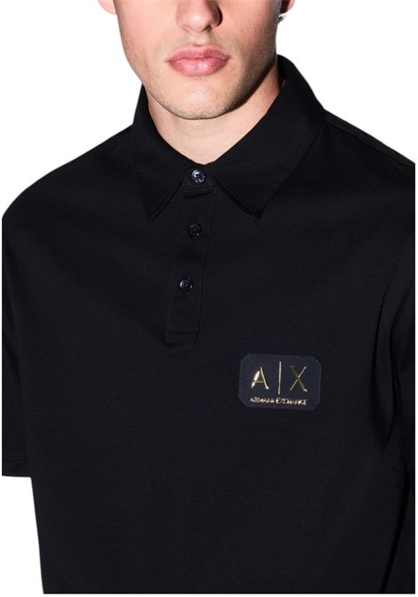 Cotton polo shirt with logo ARMANI EXCHANGE | polo shirts | XM002232 AF10364UC001