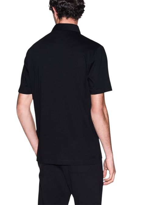 Cotton polo shirt with logo ARMANI EXCHANGE | polo shirts | XM002232 AF10364UC001