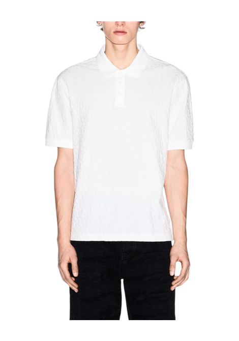Jacquard polo shirt in mercerised cotton ARMANI EXCHANGE | polo shirts | XM002346 AF10337U0009