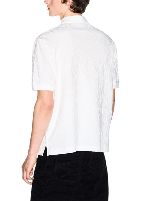 Jacquard polo shirt in mercerised cotton ARMANI EXCHANGE | polo shirts | XM002346 AF10337U0009