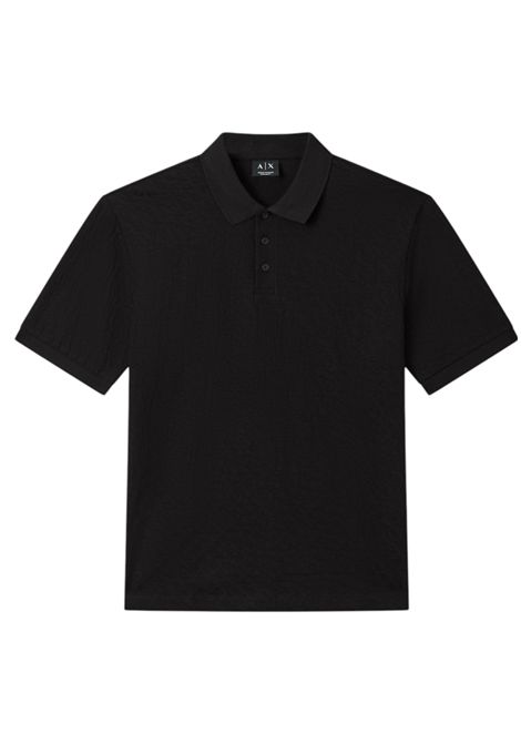 Jacquard polo shirt in mercerised cotton ARMANI EXCHANGE | polo shirts | XM002346 AF10337UC001