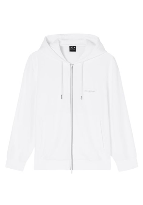 Felpa in cotone con zip ARMANI EXCHANGE | Felpe | XM002352 AF21869U1074