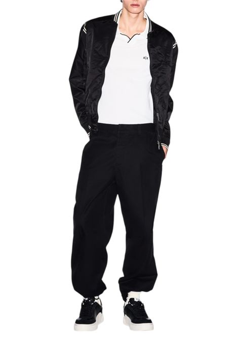 Classic polo shirt in breathable cotton piqué ARMANI EXCHANGE | polo shirts | XM002401 AF10366U0009