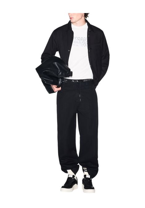 Maglietta in cotone dalla vestibilità slim ARMANI EXCHANGE | T-shirt | XM002413 AF10361U0009