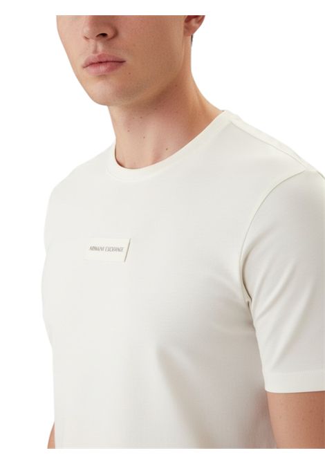 T-SHIRT TINTA UNITA CON LOGO ARMANI EXCHANGE | T-shirt | XM002471 AF10356U1074