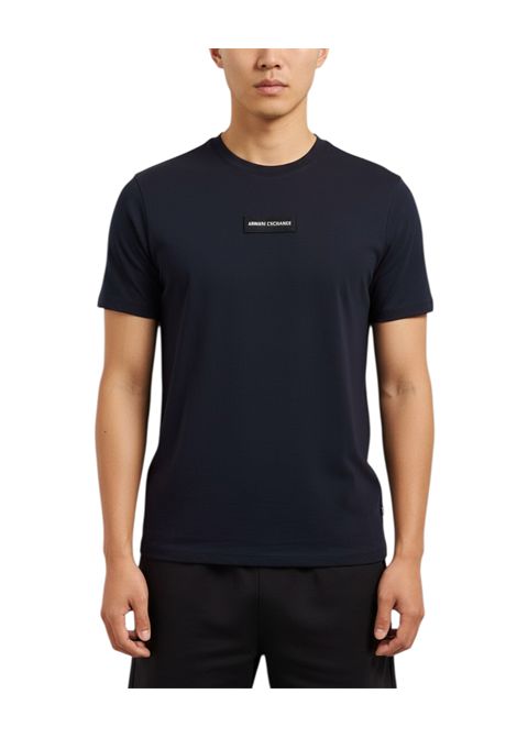 T-SHIRT TINTA UNITA CON LOGO ARMANI EXCHANGE | T-shirt | XM002471 AF10356UB101