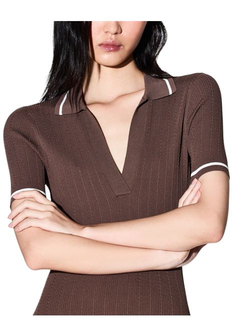 Abito lungo in tessuto tecnico ARMANI EXCHANGE | Abiti | XW002244 AF10352U6136