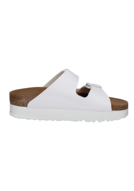 arizona platform birko flor BIRKENSTOCK | Scarpe | 1027416WHITE