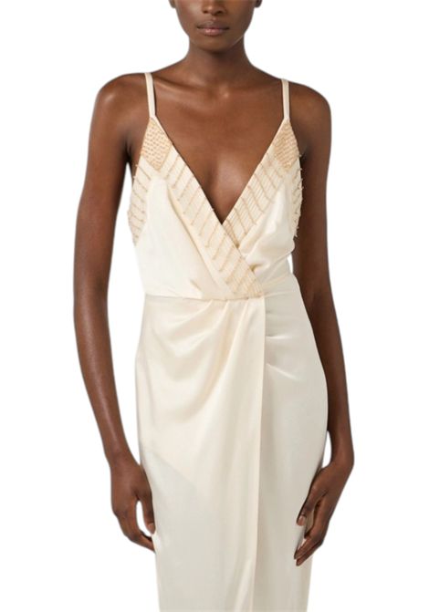 Red Carpet dress with embroidered crystals ELISABETTA FRANCHI | dress | ABR4862E2193