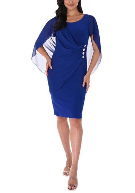 Abito corto con mantella incorporata FRANK LYMAN | Abiti | 209228337