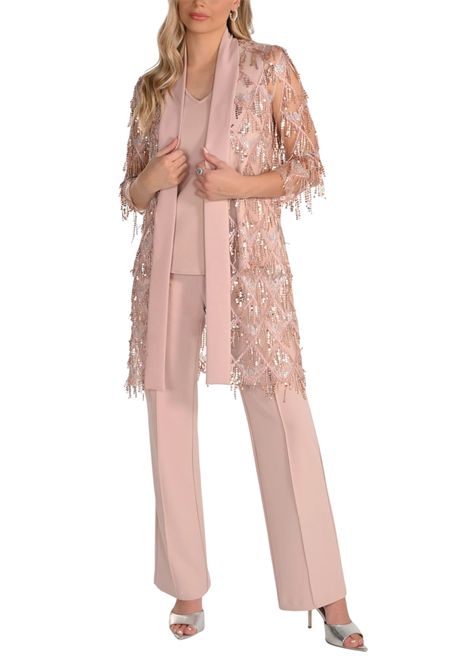 coordinato top spolverino e pantalone FRANK LYMAN | Abiti | 268120 268111 268113421