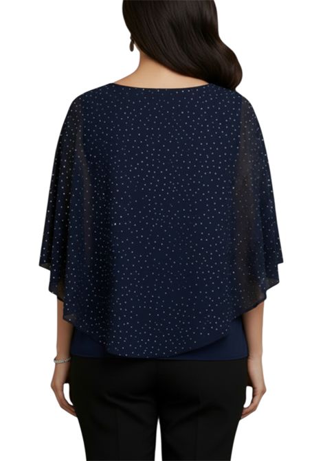 Cassacca con mantella strass FRANK LYMAN | Casacca | 268194302