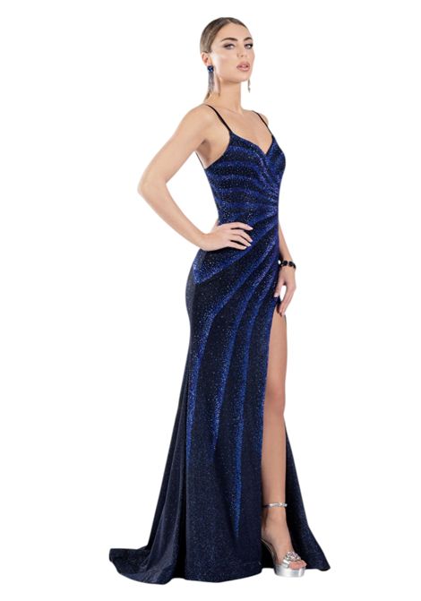 Long dress with appliques IMPERO | dress | BE18786CAMPIONE