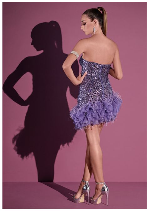 MINI DRESS GIOIELLO IMPERO | Abiti | ML1111CAMPIONE