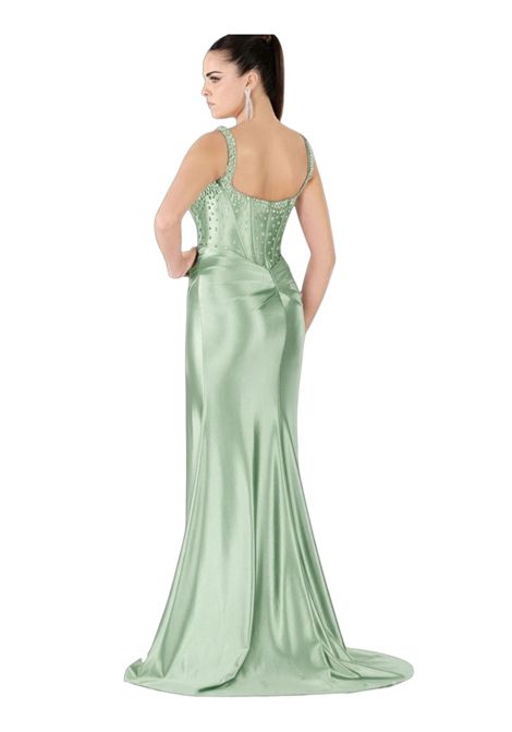 Long dress with beaded bodice IMPERO | dress | ML11282