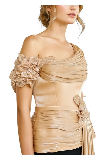 coordinato corpetto e gonna MAESTRI | Abiti | 5263 5263FORO/NERO