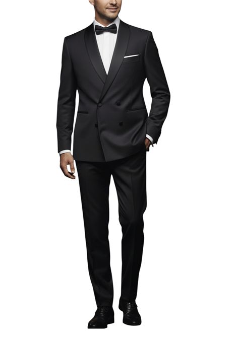 Double-breasted suit with shawl collar MANUEL RITZ EVENING | dress | 4030AR3348 26000299