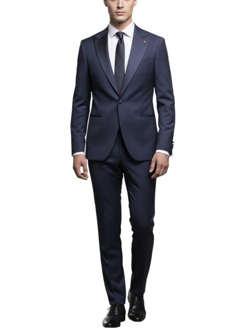 .Suit with peaked lapel jacket and waistcoat MANUEL RITZ EVENING | dress | 4030ARW3368 26309589