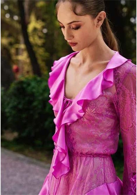 ruffled dress MISCHALIS | dress | A4 71422