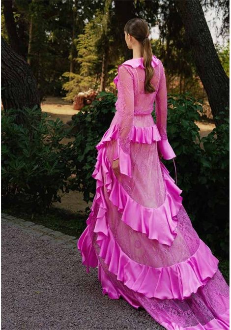 ruffled dress MISCHALIS | dress | A4 71422