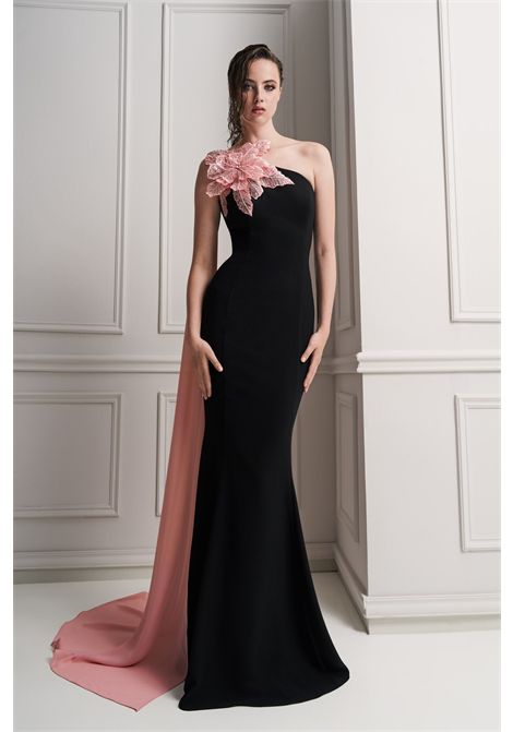 DRESS WITH JEWELLED FLOWER MISCHALIS | dress | M4 8886011