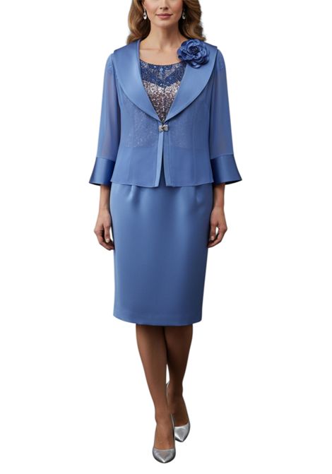 Unlined jacket and dress set MUSANI | dress | RR3200032725