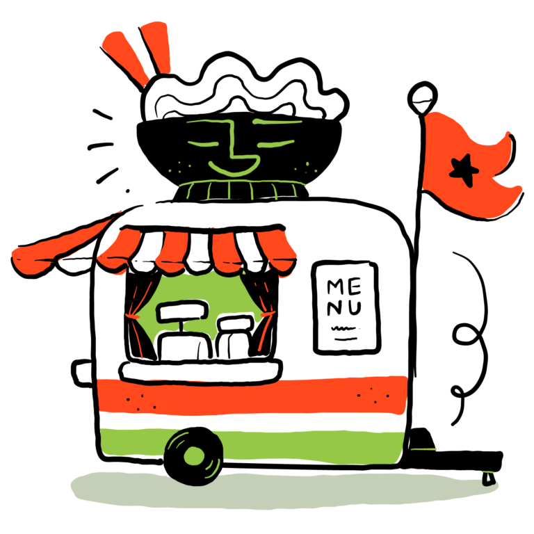 food trailer icon