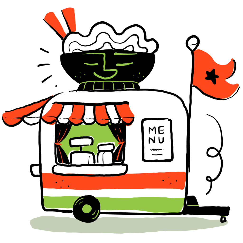 food trailer icon