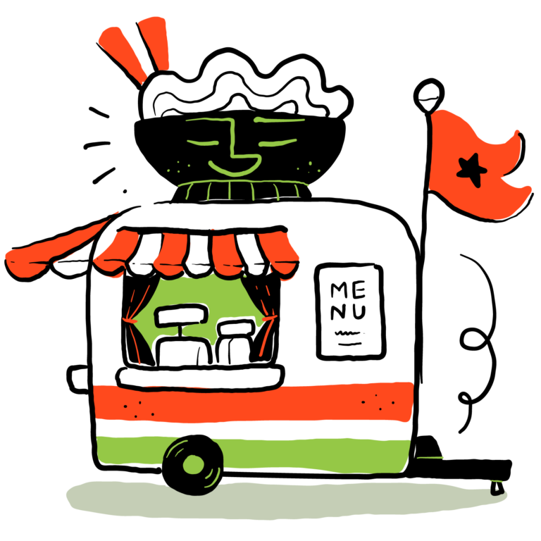 food trailer icon