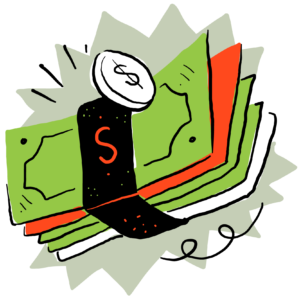 stack of money icon