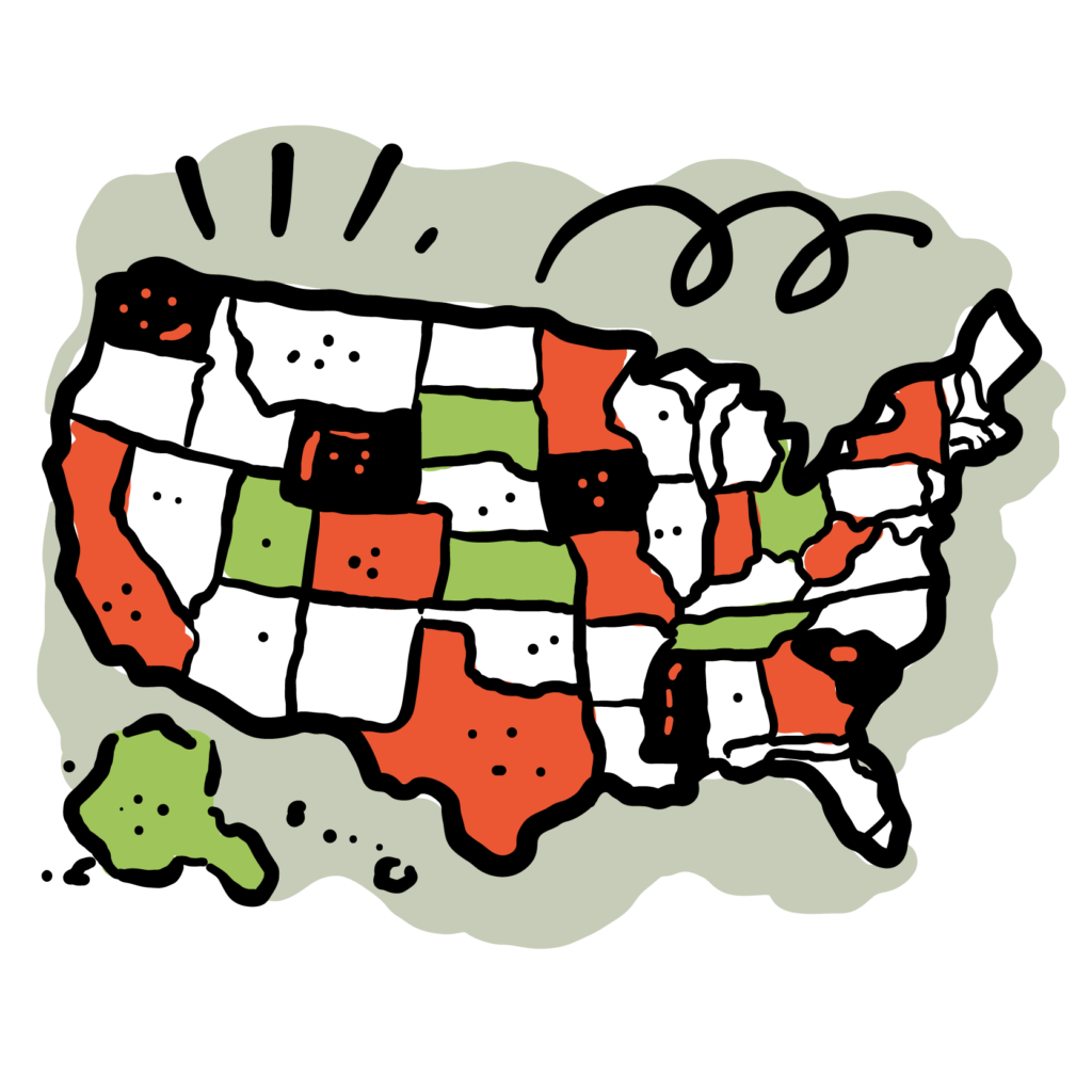 U.S. map