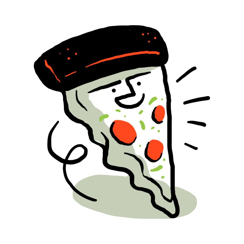 Pizza illustration