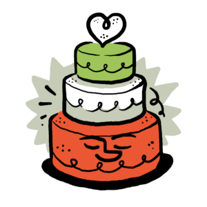 Cake illustration