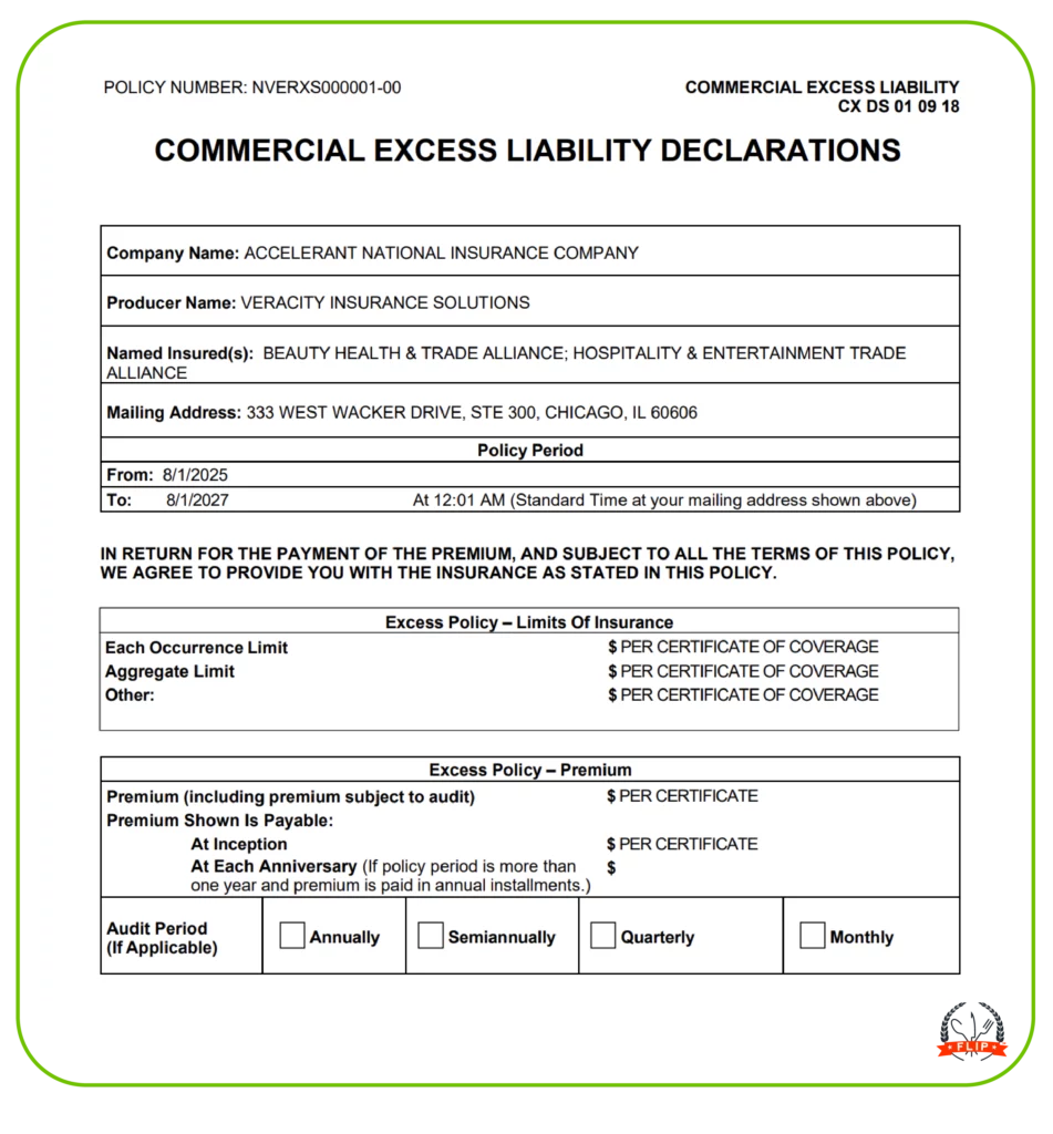 Accelerant insurance claim example.