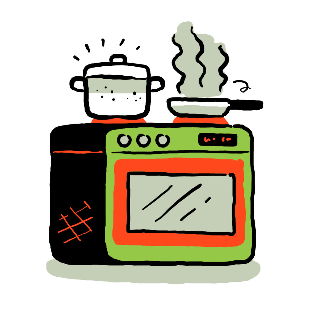 Baking illustration