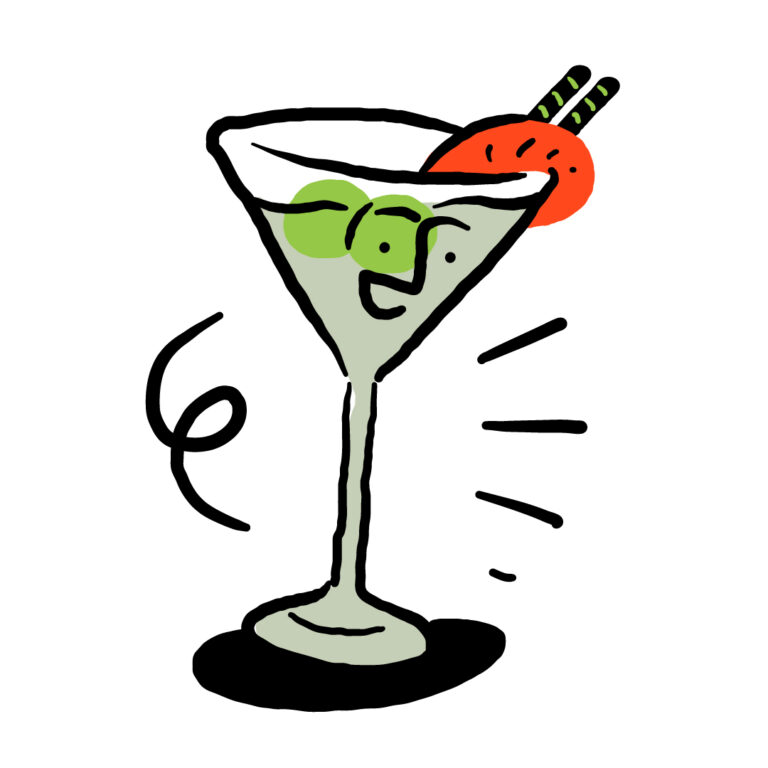 Drink illustration.