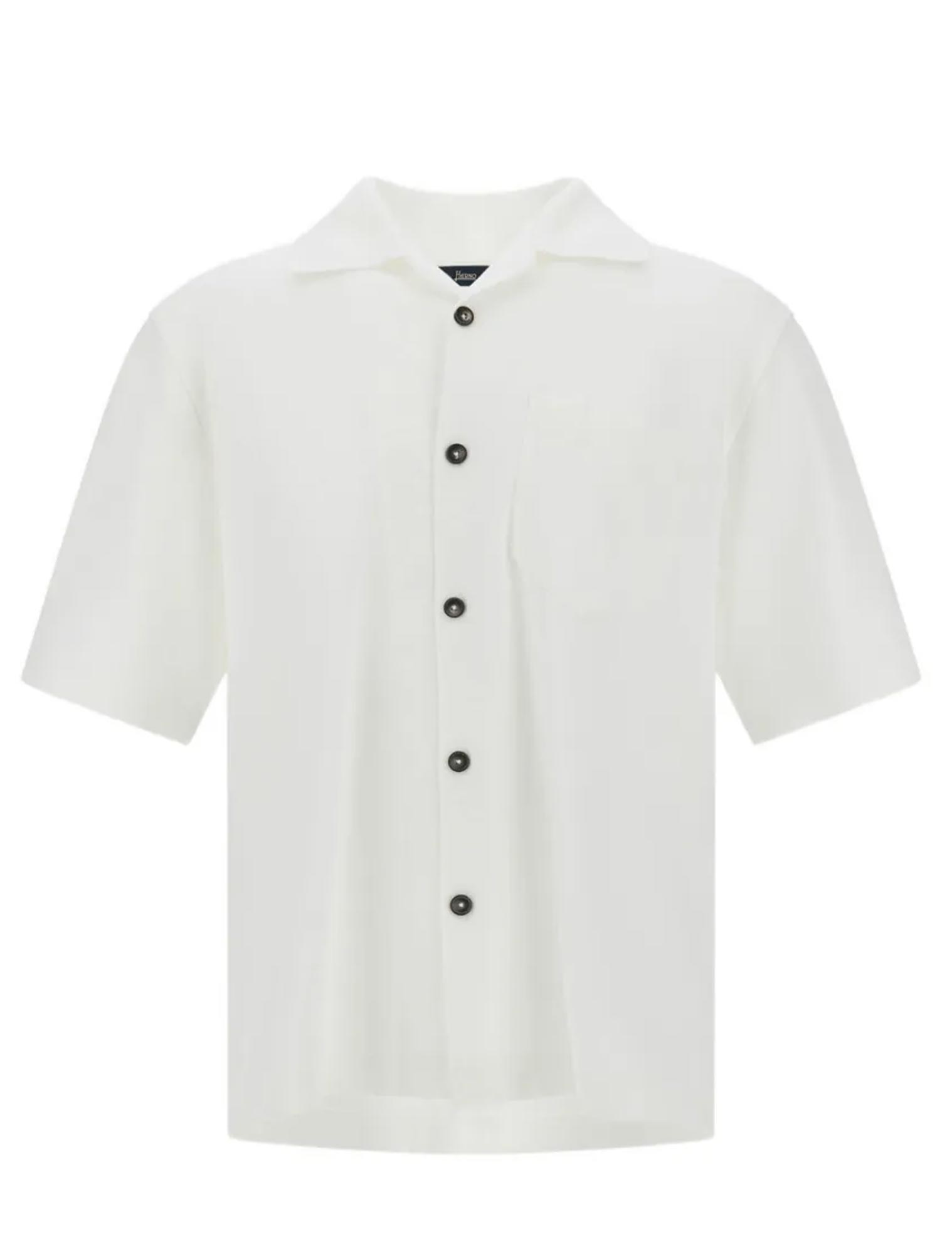 Camicia con colletto bowling