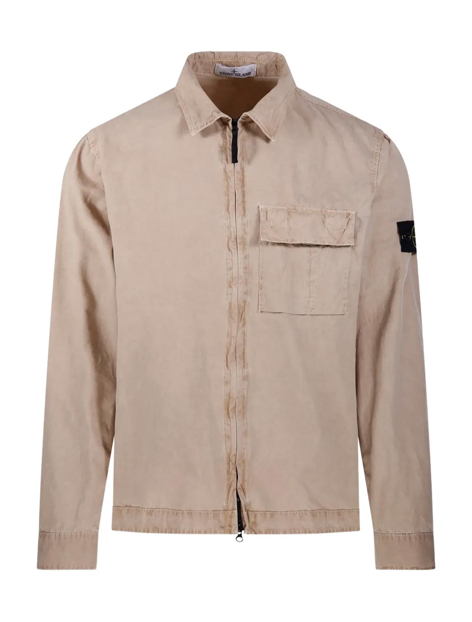 Overshirt con logo